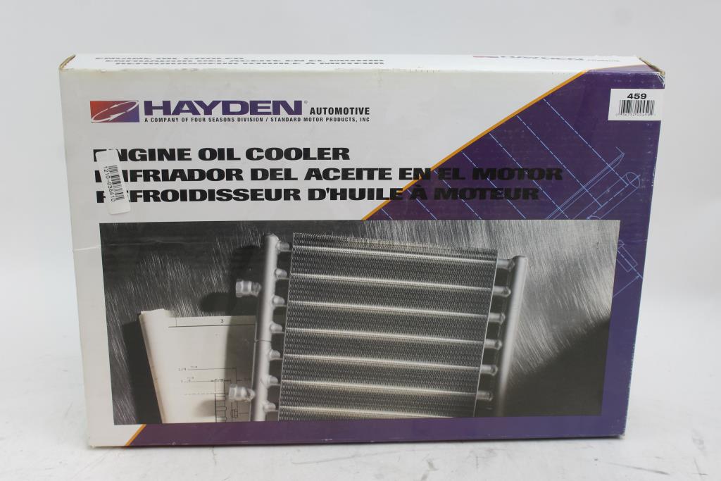 Hayden Automotive Engine Oil Cooler Property Room