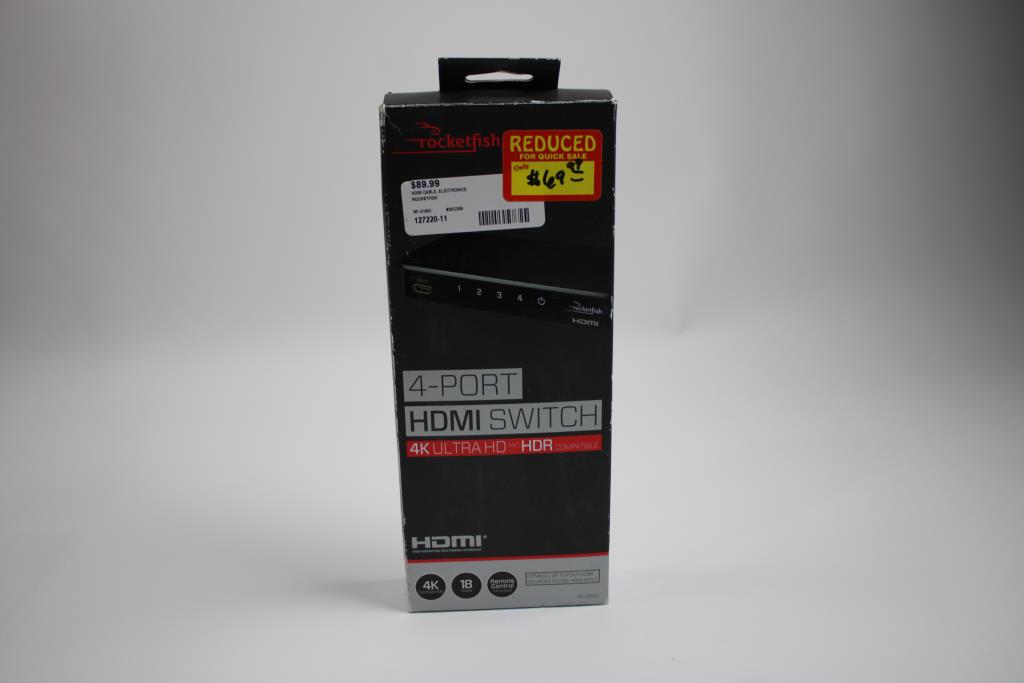HDMI Switch 4k Ultra HD&HDR