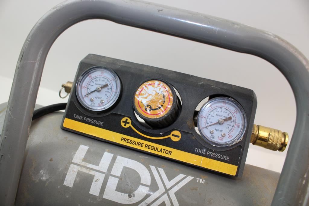 HDX 2 Gallon Air Compressor Property Room