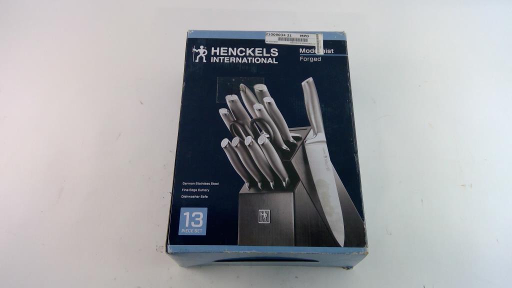 Henckels International Knife And Block Set, 13 Pieces Property Room