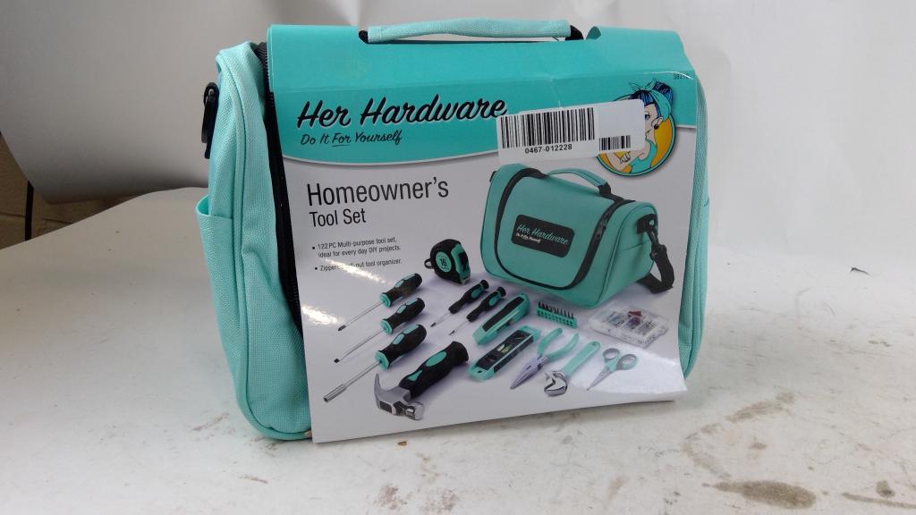 Her Hardware Homeowner's Tool Set