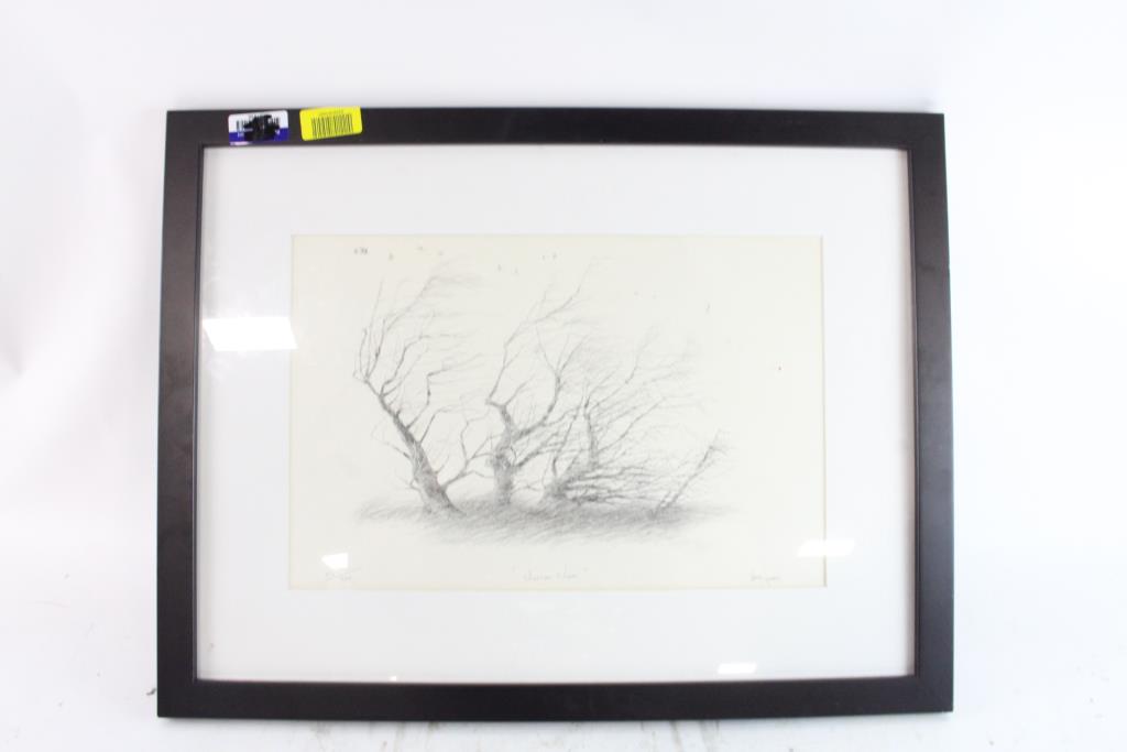 Herb Jones "Winter Wisps" Print, Numbered 156/500 Property Room