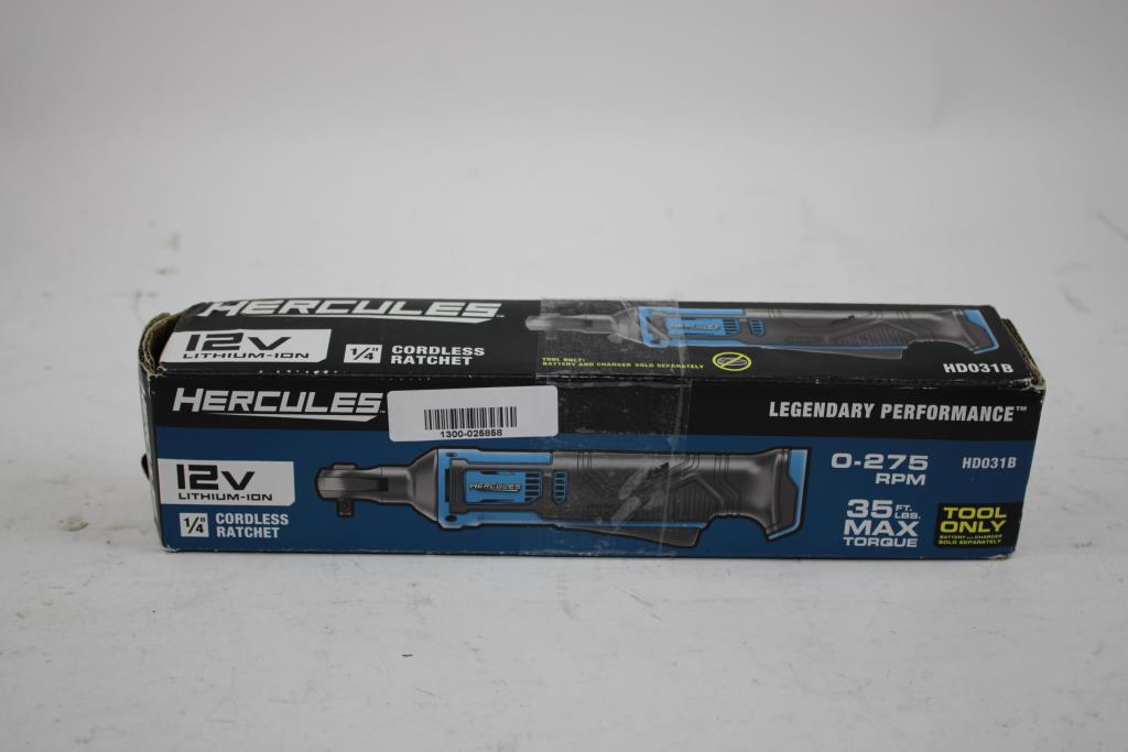 Hercules 1 1/4" Cordless Ratchet
