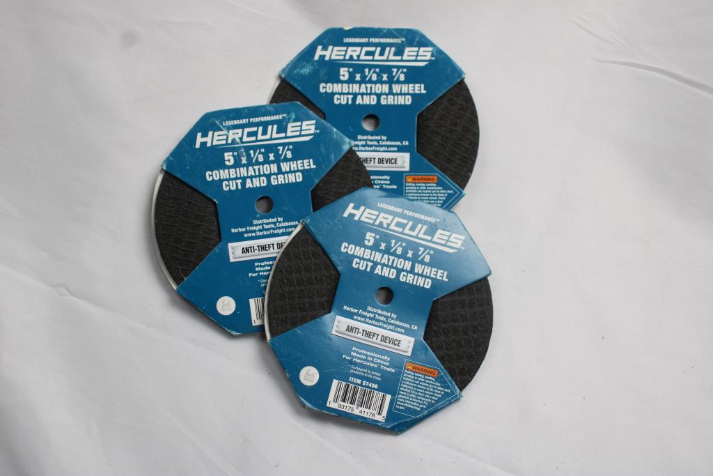 Hercules 5in Combination Wheel Cut And Grind Property Room