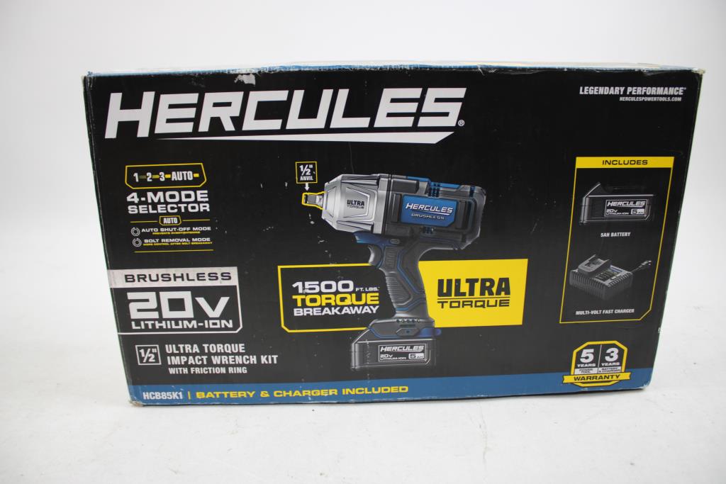 Hercules Ultra Torque Battery & Charger