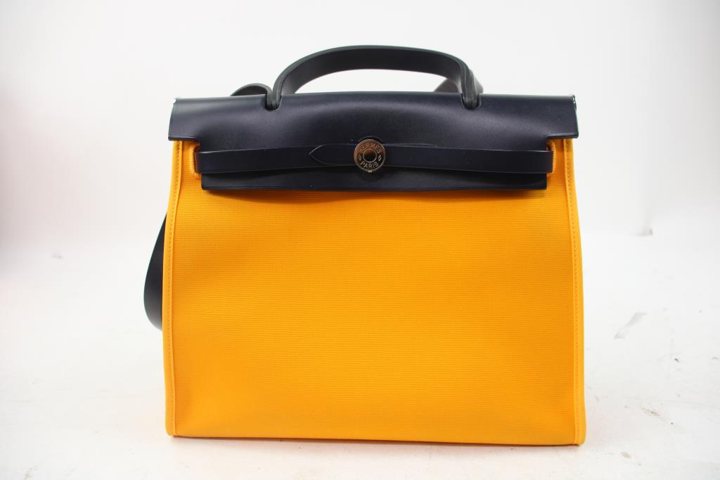 Hermes 31 Tri-Color Sellier Handbag - Doublechecked By Entrupy