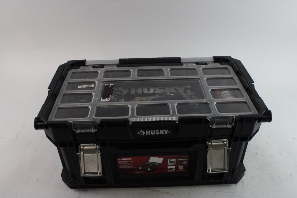 HGusky Case With Charging Cables, Box Cutters, And More 15+ Pieces