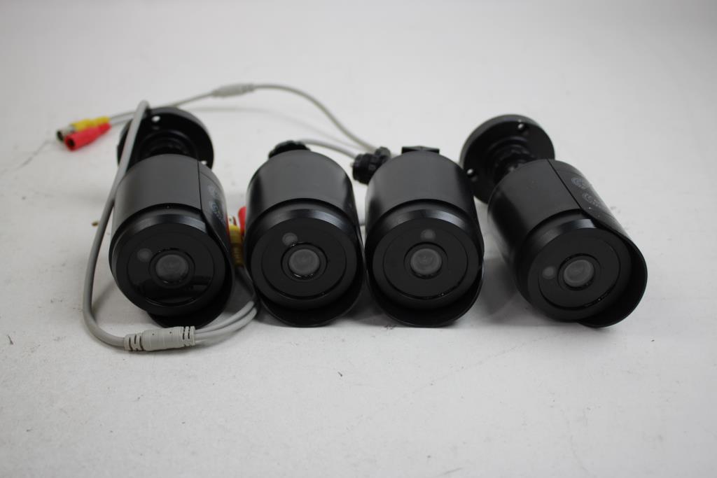 HIKVision Digital Video Recorder, Night Owl HD DVR With Seucirty Cameras, 6 Pieces