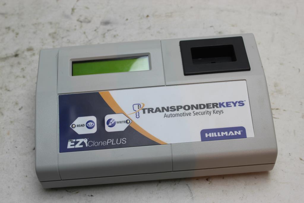 Hillman Transponder Key Duplicator Property Room