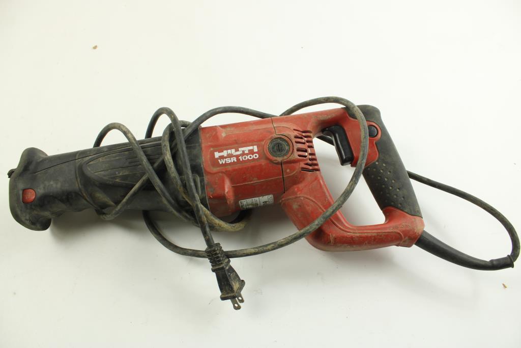 Hilti Corded WSR 1000 Reciprocating Saw Property Room