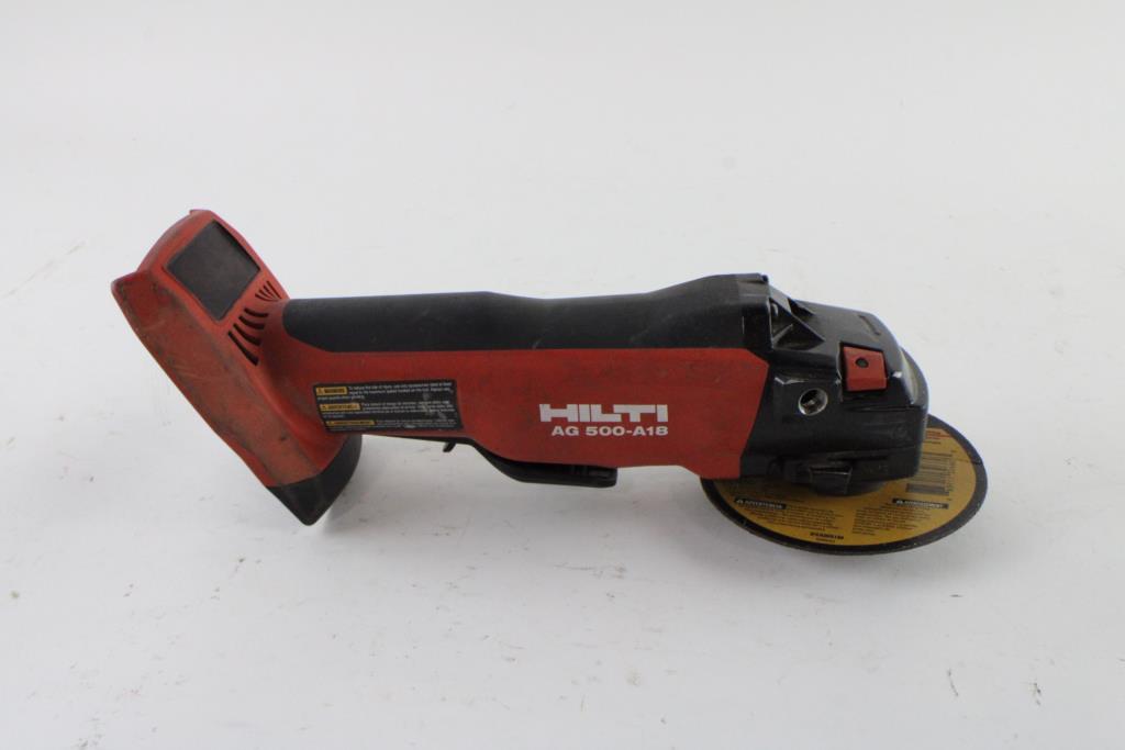 Hilti Cordless Angle Grinder Property Room