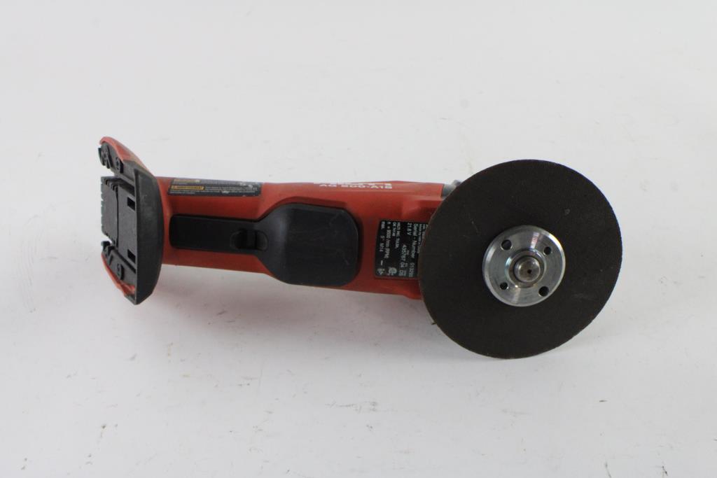 Hilti Cordless Angle Grinder Property Room