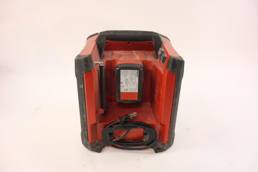 Hilti Cordless Bluetooth Radio And Battery Property Room