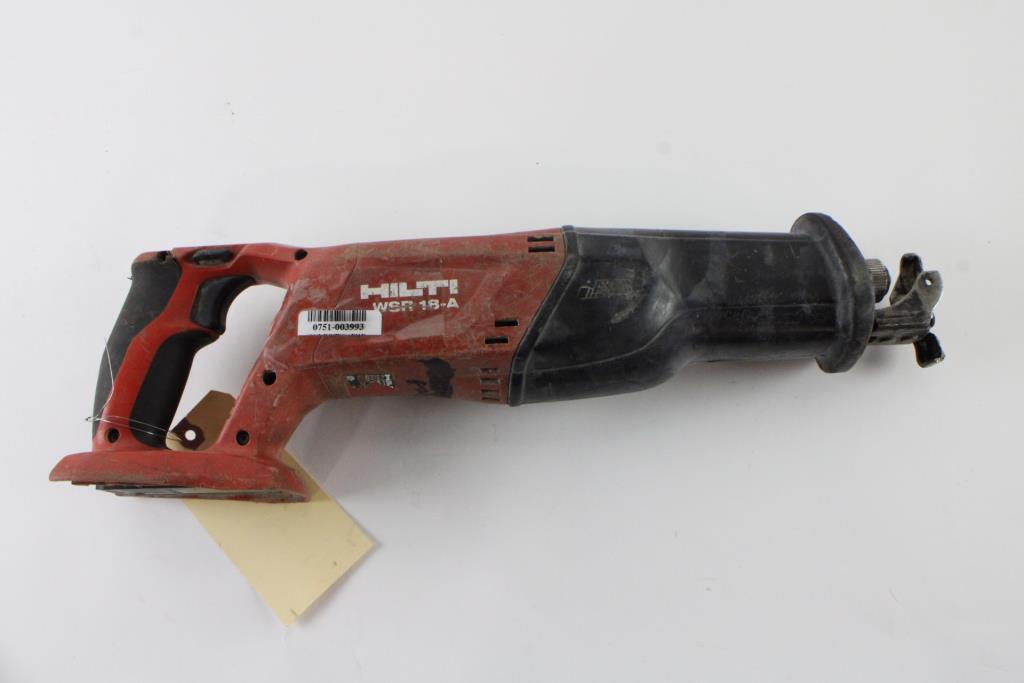 Hilti Cordless Reciprocating Saw Property Room