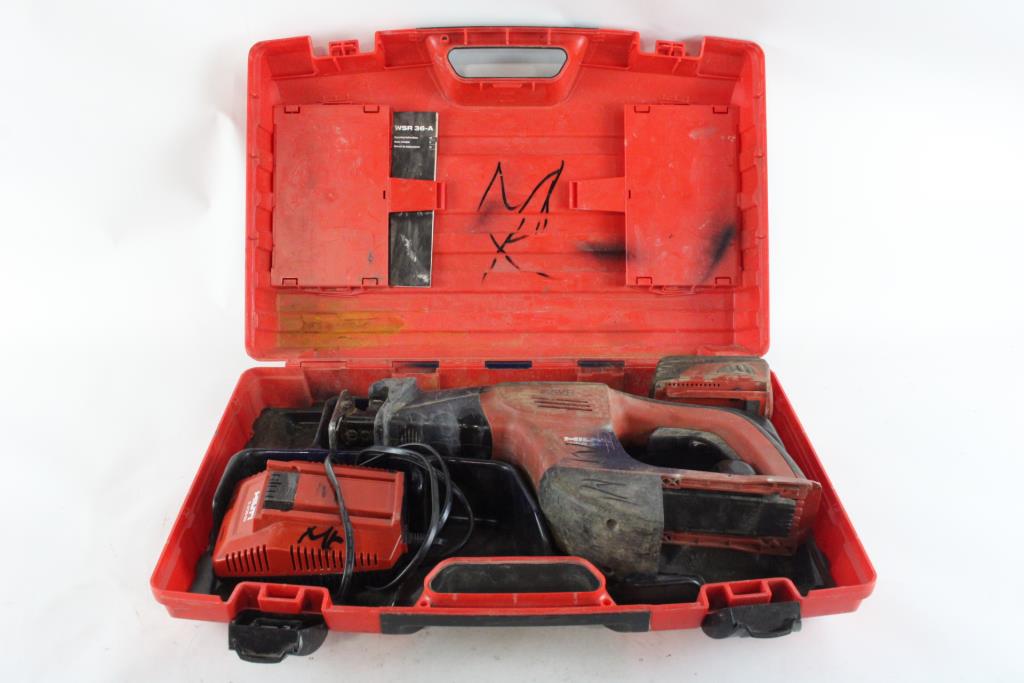 Hilti Cordless Reciprocating Saw Property Room