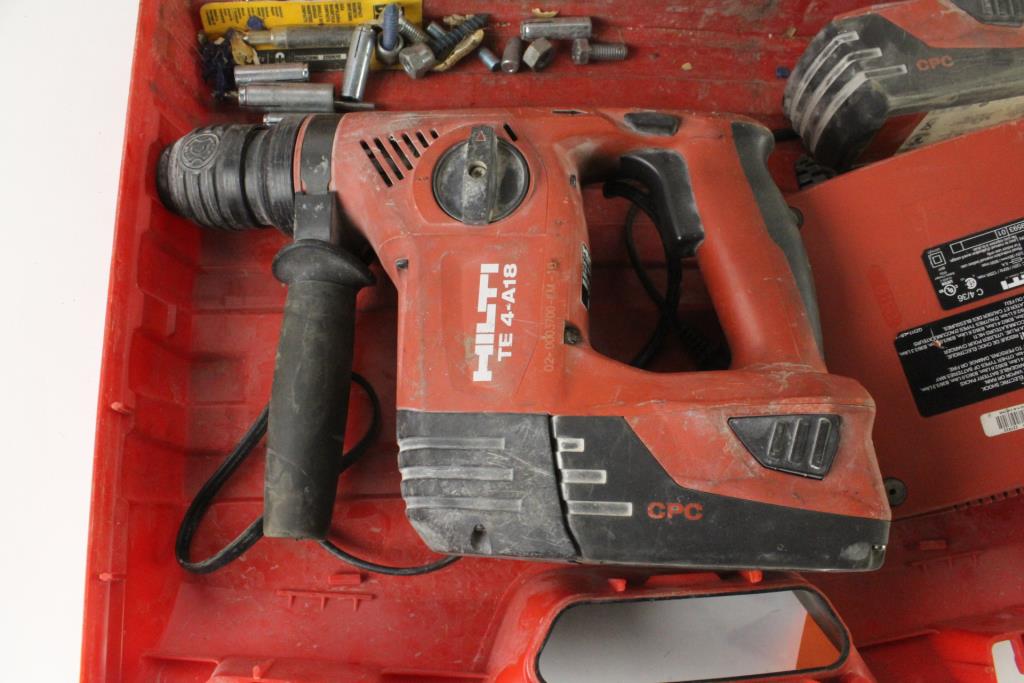 Hilti Cordless Rotary Hammer Property Room