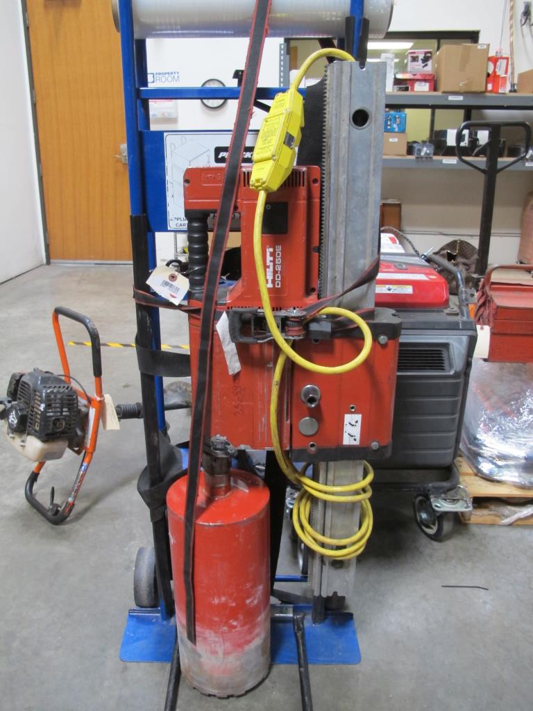Hilti DD260E Concrete Core Drill Property Room