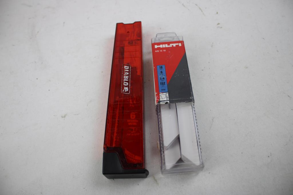 Hilti, Diablo, Milwaukee Saw Blades, 40 Pieces