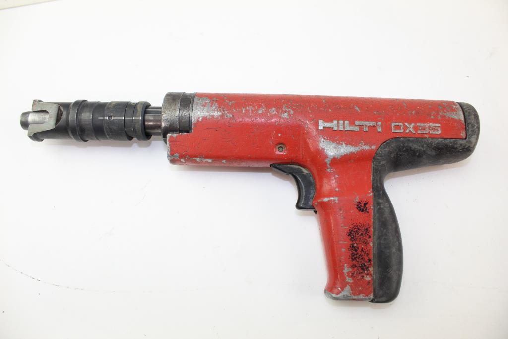 Hilti DX35 Powder Actuated Nail Gun Fastener Property Room