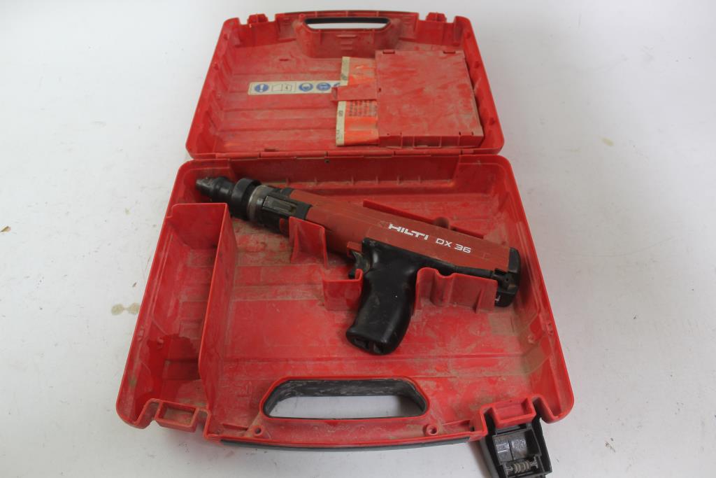 Hilti Dx36 Powder Actuated Tool Property Room