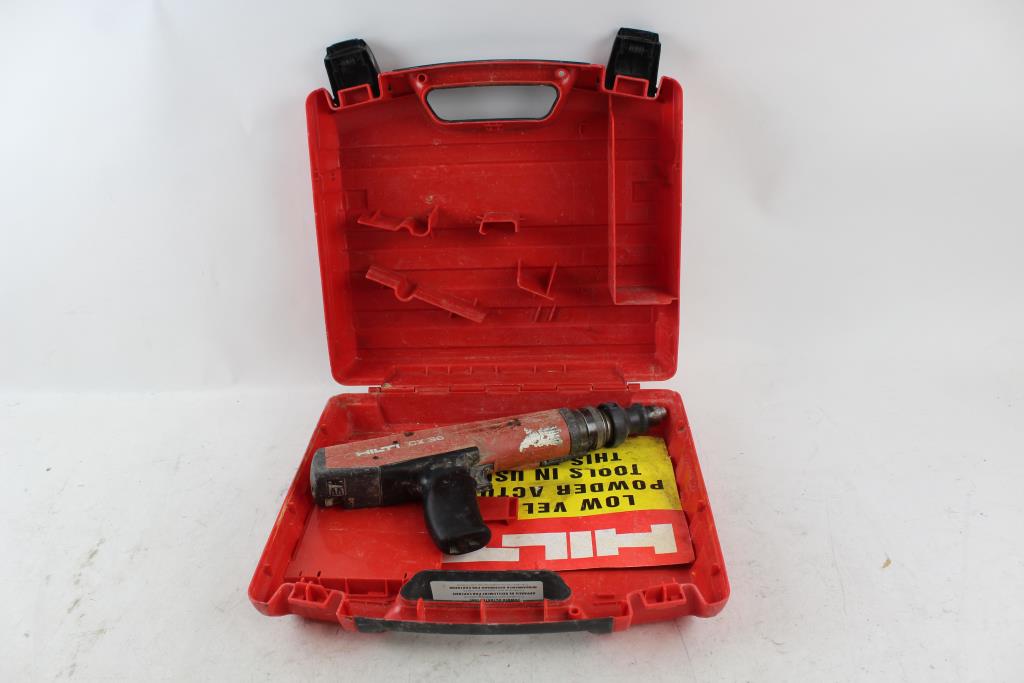 Hilti DX36 PowderActuated Fastening Tool Property Room
