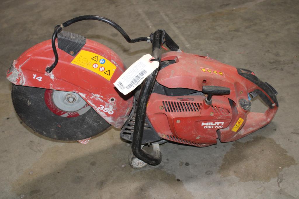 Hilti Gas CutOff Saw DSH 700 Property Room