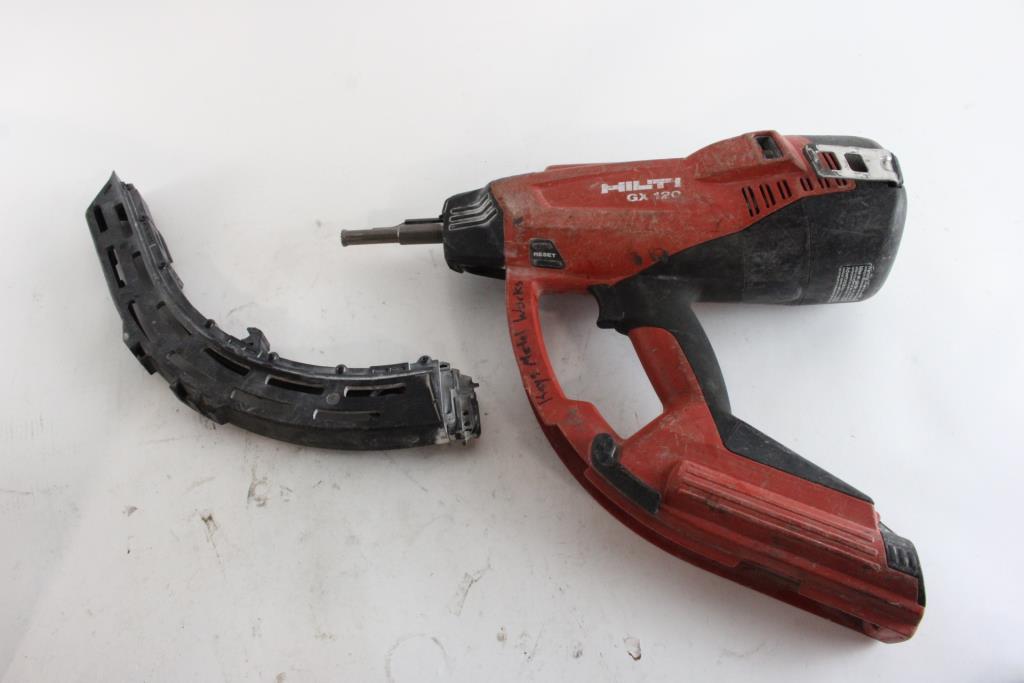 Hilti GX 120 Gas Fastening Tool Property Room