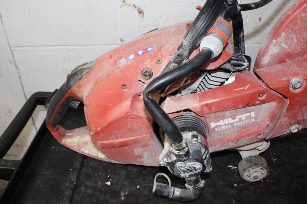 Hilti Hand Held Gas Concrete Saw Property Room