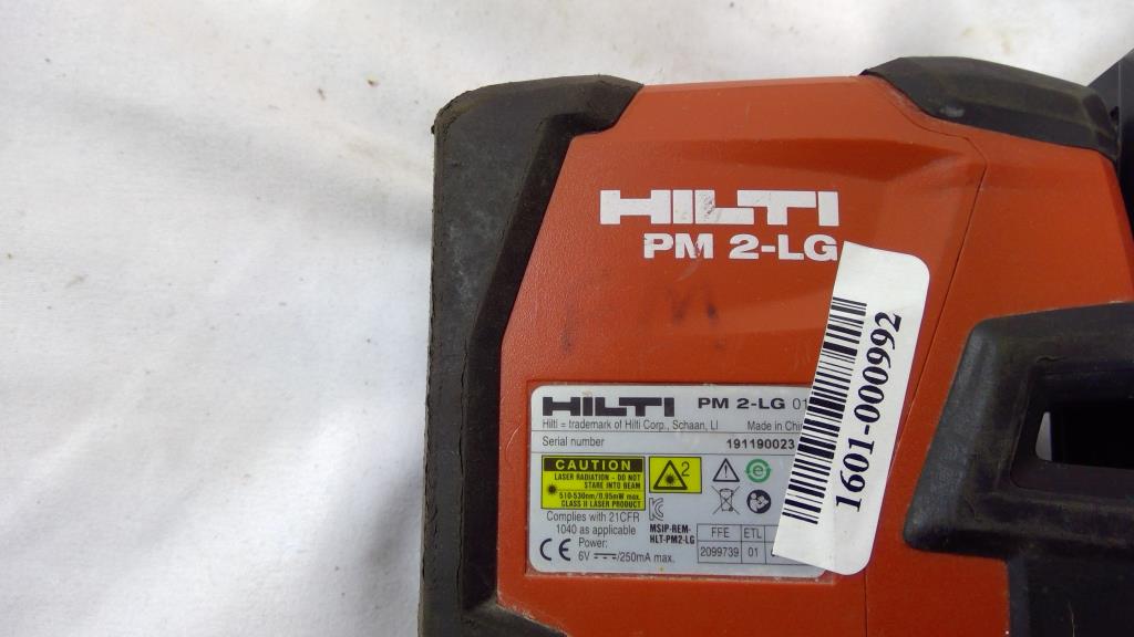 Hilti Laser Level Projector, PM 2LG Property Room