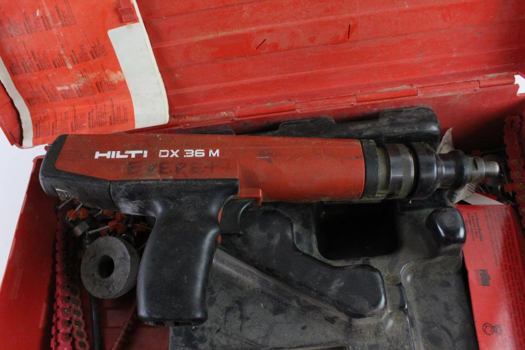 Hilti Powder Actuated Fastening Tool Property Room