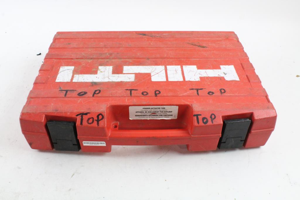 Hilti Powder Actuated Tool Property Room
