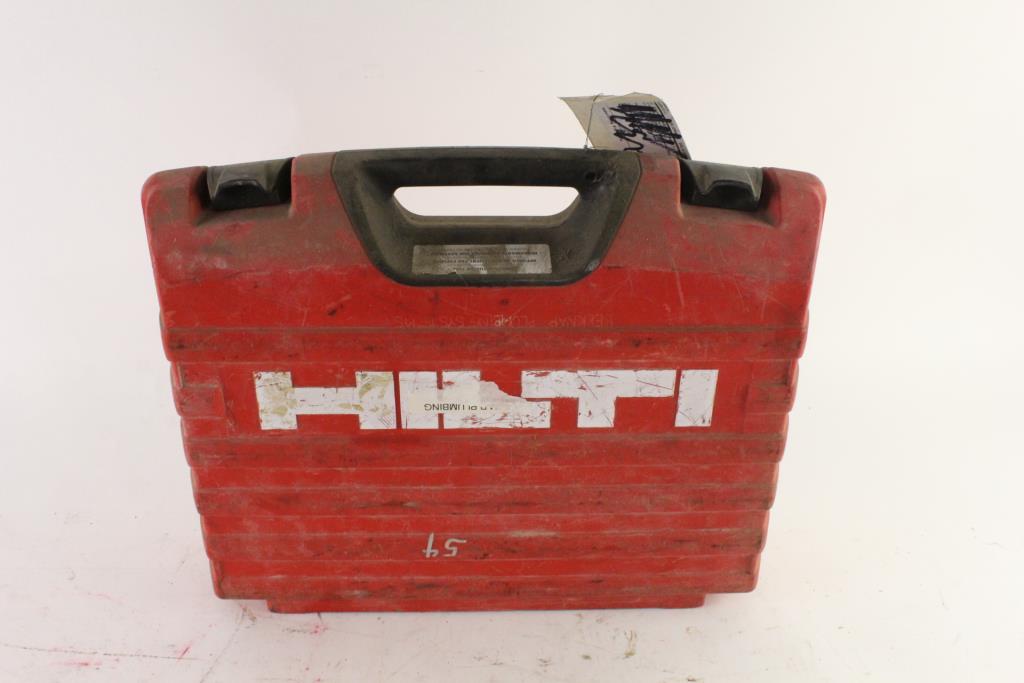 Hilti Powder Actuated Tool Property Room