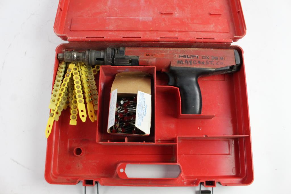 Hilti PowderActuated Fastener Property Room