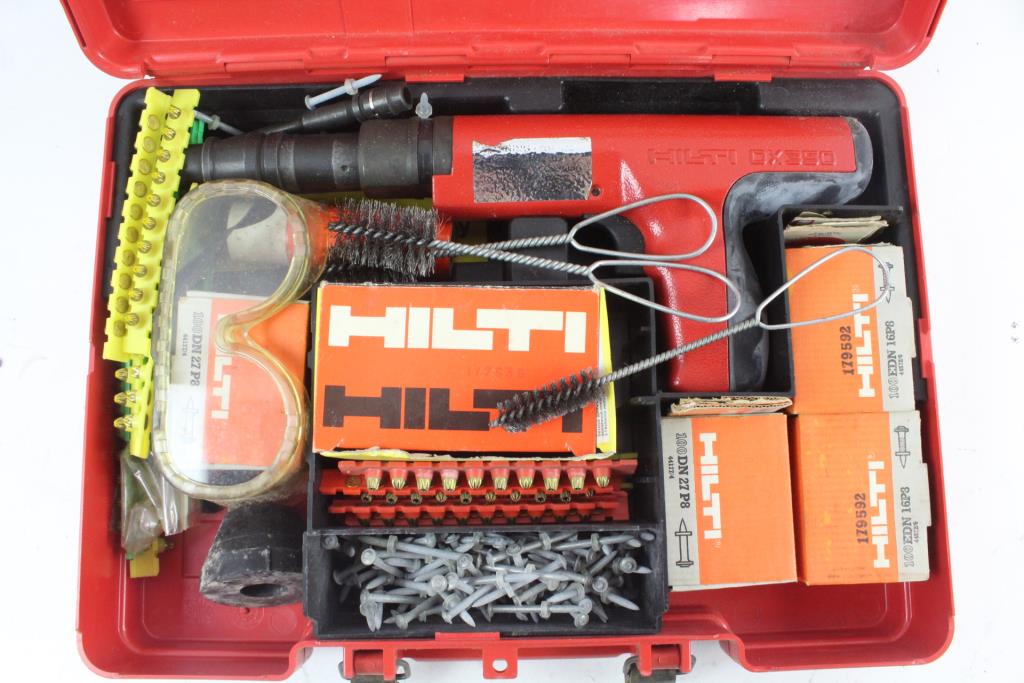 Hilti PowderActuated Piston Drive Tool Property Room