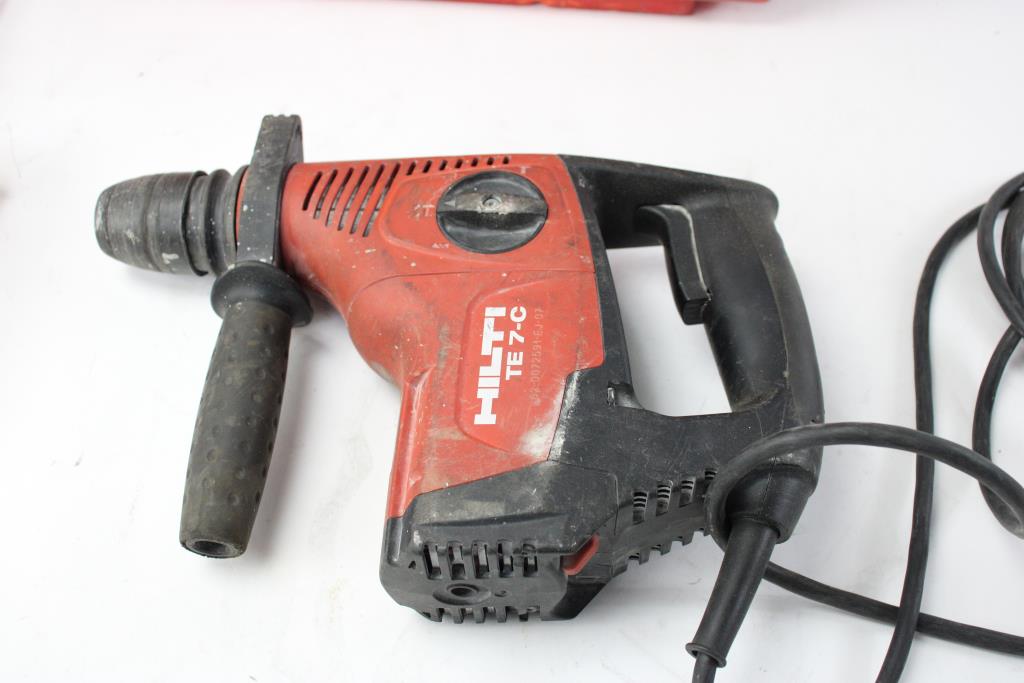 Hilti Rotary Hammer Model TE7C Property Room