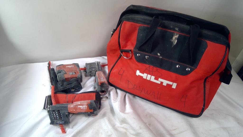 Hilti Tool Bag, Hilti Drywall Screw Mag, And More, 20+ Pieces ...