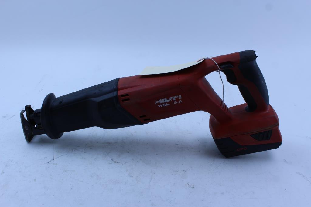 Hilti Wsr 18a Reciprocating Saw Property Room