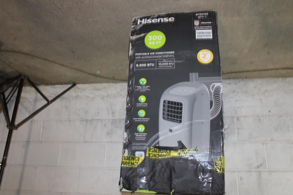 Hisense Portable Air Conditioner Property Room