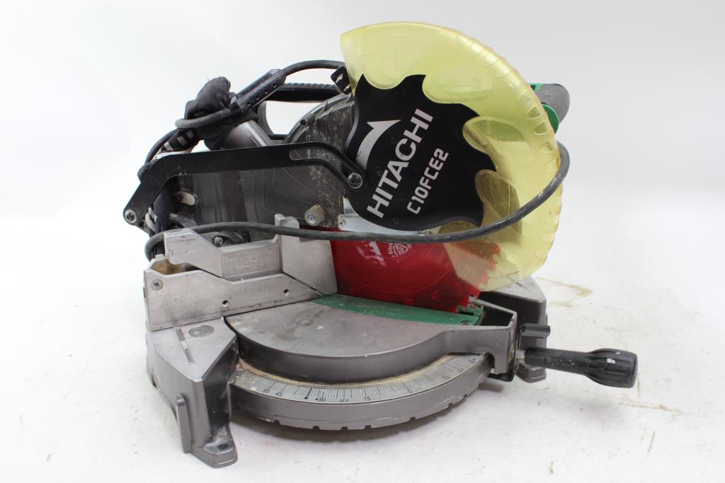 Hitachi 10" Compound Miter Saw Property Room