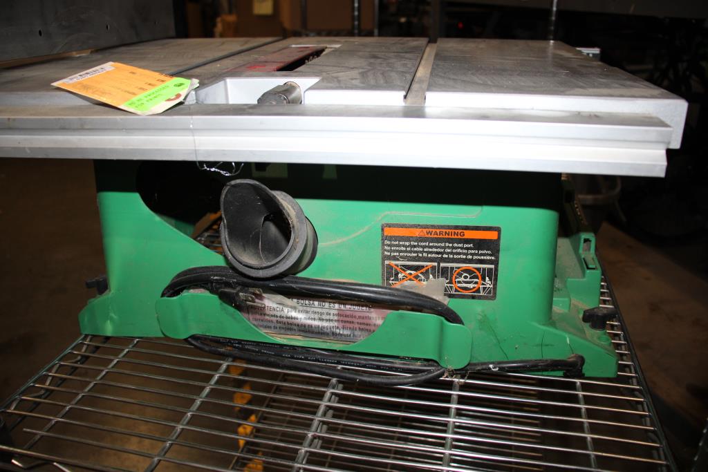 Hitachi 15 Amp 10inch Benchtop Table Saw Property Room