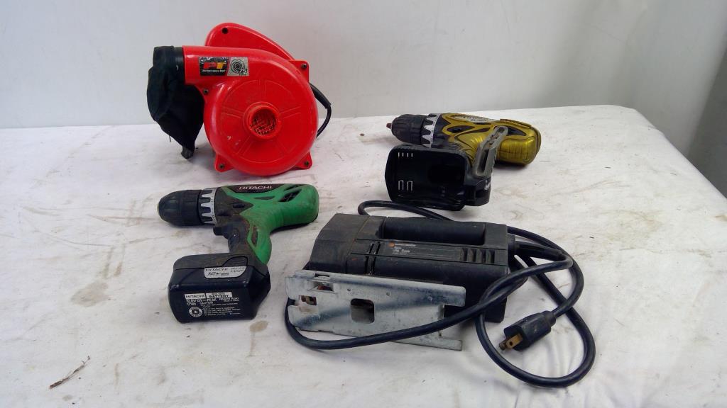 Hitachi, Black&decker, Pt Tools, 4 Pieces