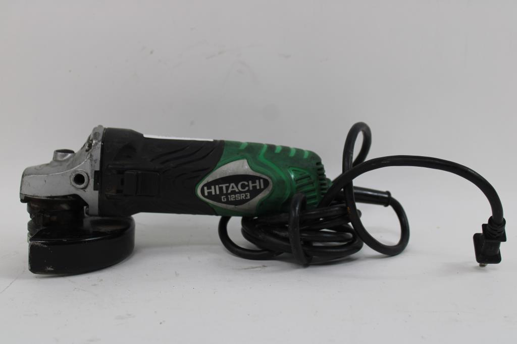 Hitachi Corded Disc Grinder G12SR3 Property Room