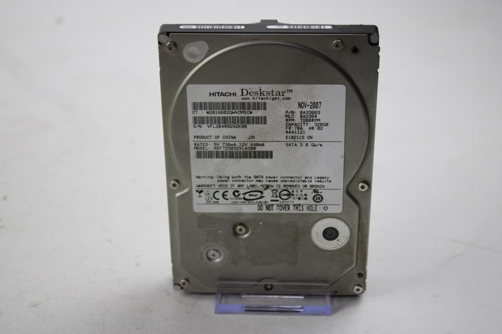 Hitachi Deskstar 320 GB Internal Hard Drive