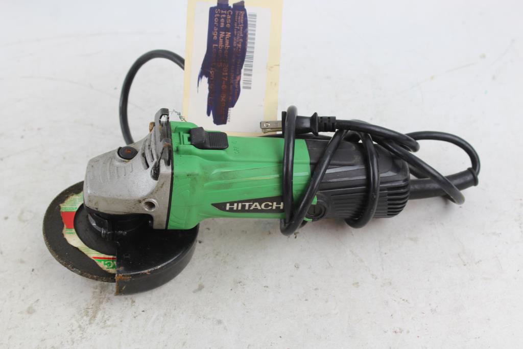 Hitachi G12SS Disc Grinder Property Room
