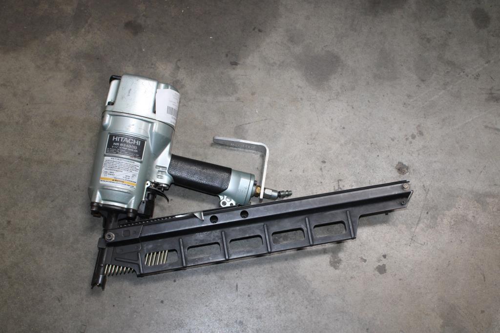 Hitachi NR 83A3(S) 3 1/4 Strip Nailer Air Powered Framing Nailer