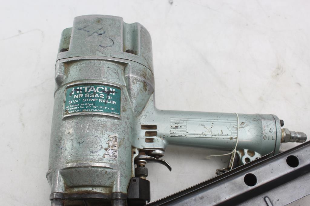 Hitachi Nr83A2 Strip Nailer Property Room