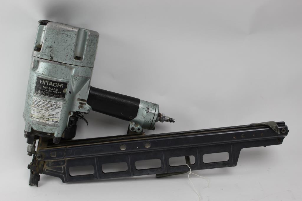 Hitachi NR83A3 Air Strip Nailer Property Room