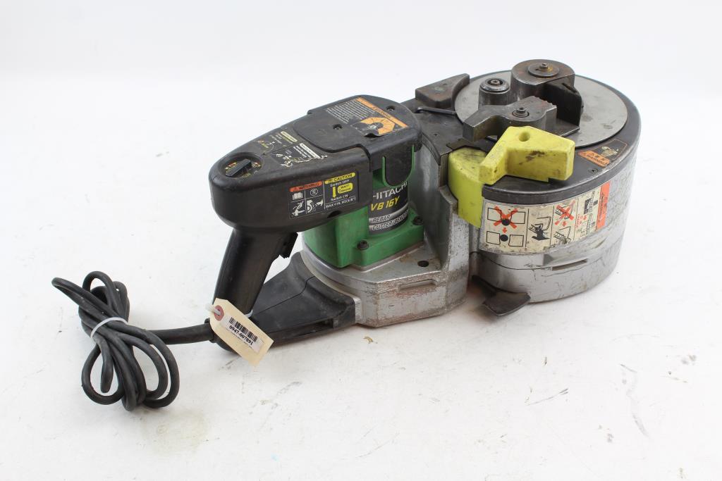 Hitachi Portable 5/8" Rebar Cutter And Bender (Model VB16Y) Property