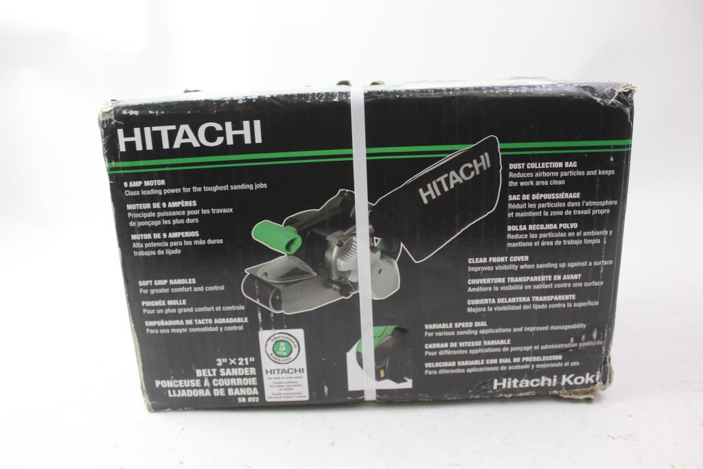 Hitachi Sb 8v2 Belt Sander Property Room