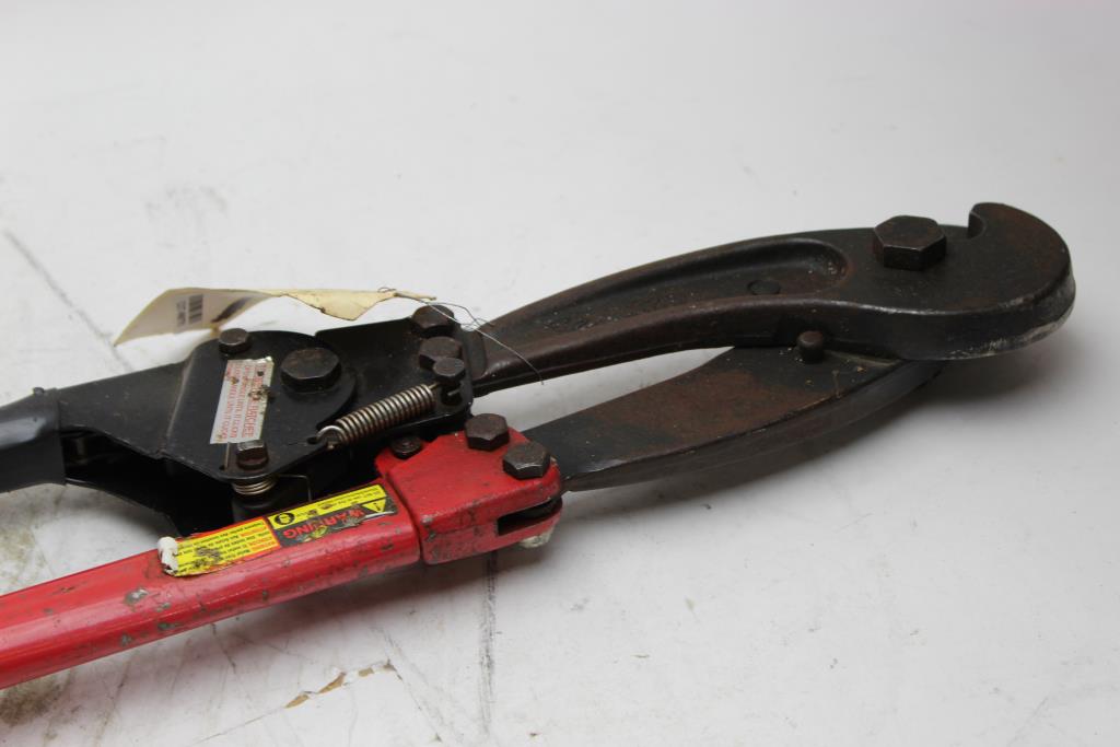 H.K. Porter 8690TN Ratchettype Hard Cable Cutter Property Room